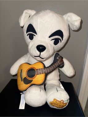 Animal Crossing Build A Bear KK Slider Dog 16" Plush Guitar New Horizons